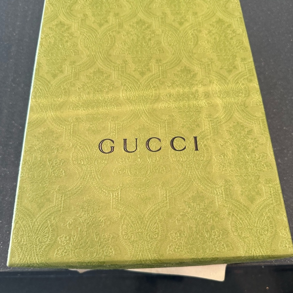 Gucci Mac80 Embroidered Sneakers 'White Grey Yellow' - Picture 5 of 5